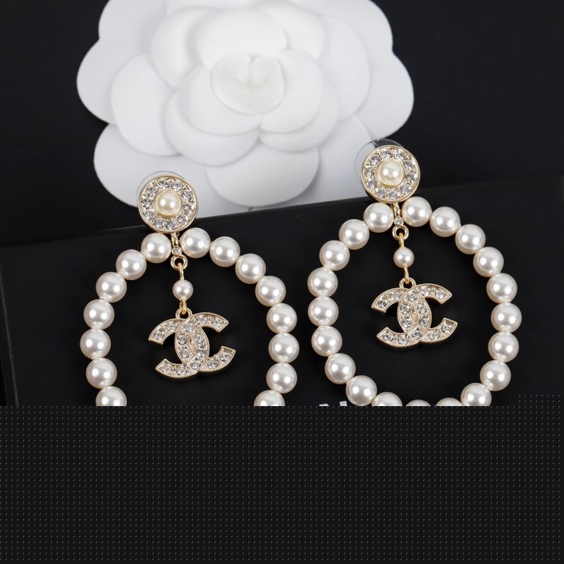 Ch*el earrings